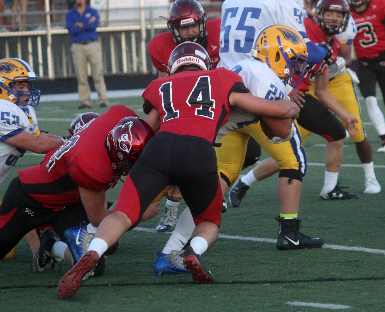 Rice Lake at Chi-Hi football 9-7-18